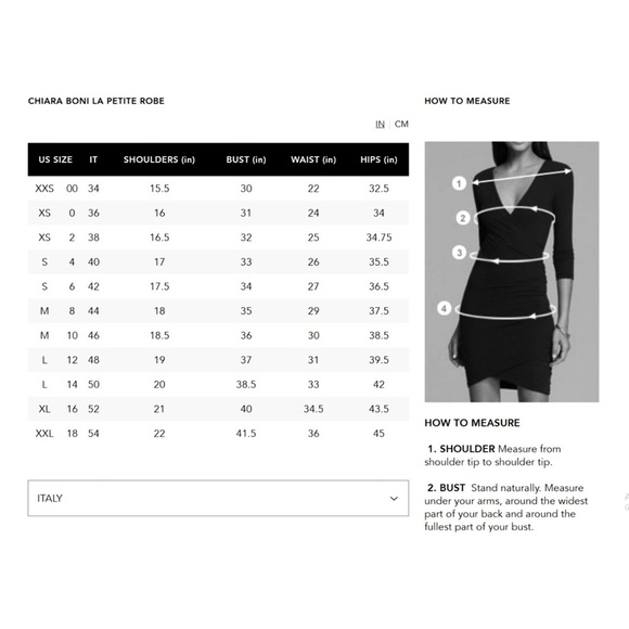 Chiara Boni La Petite Robe Kamala Matt Jersey Faux Wrap Midi Dress size 54 - Picture 15 of 15